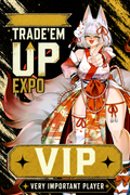 Trade'em Up VIP Badge