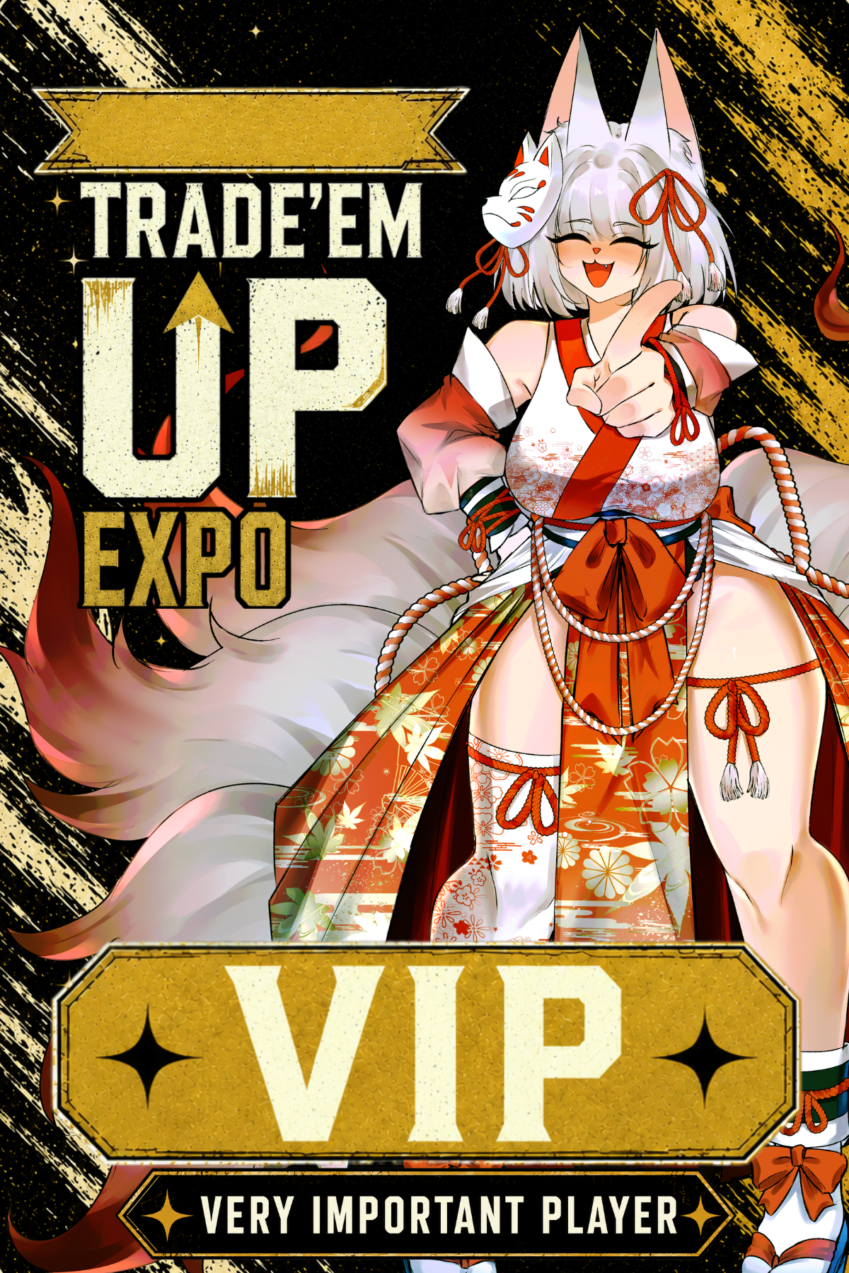 Trade'em Up VIP Badge